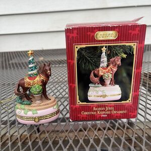 Breyer Arabian‎ Jewel Christmas Keepsake Ornament Horse In Box